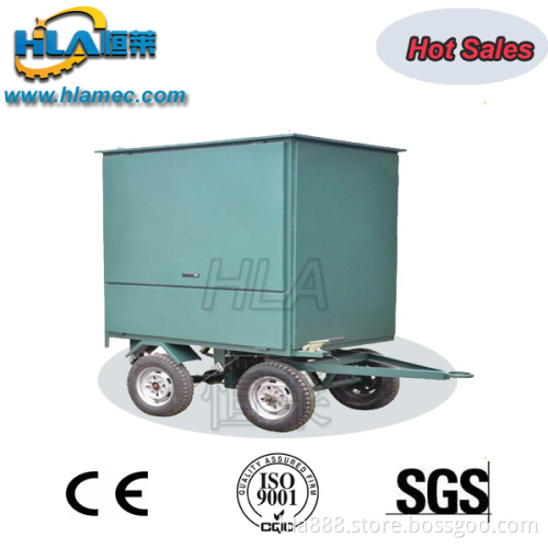 Mobile type insulating oil purifier oil purification